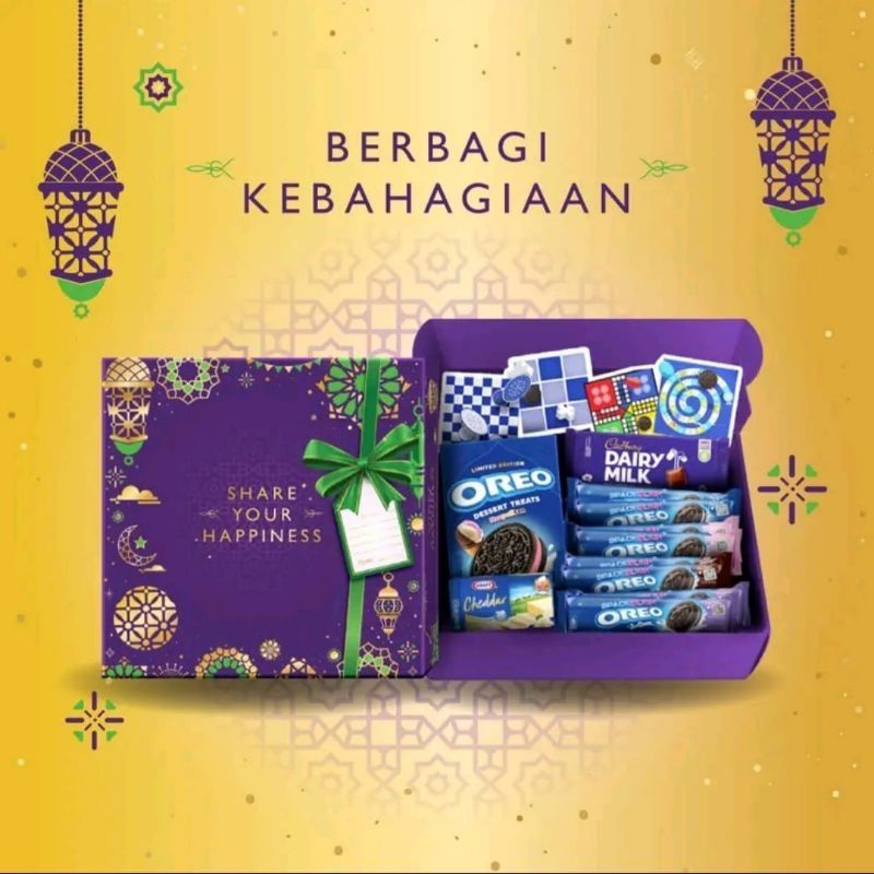 

PAKET HAMPERS OREO KRAFT DAN CADBURY - FREE BOARD GAME