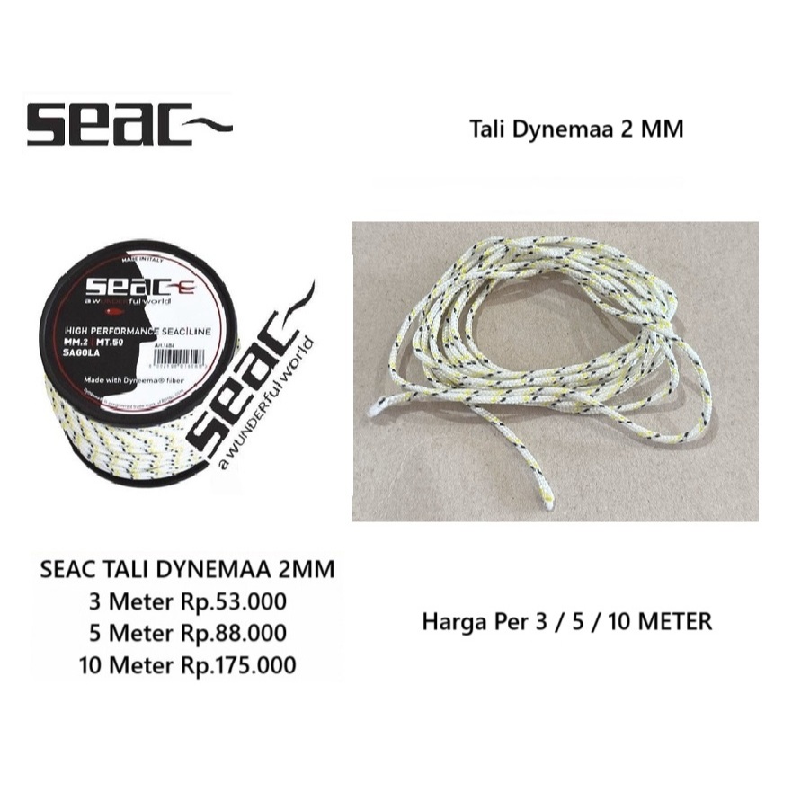 Seac Tali Speargun Dynema 2mm