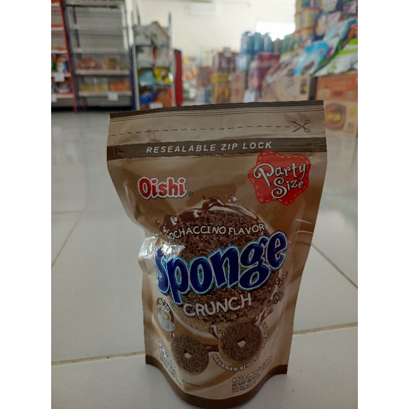 

oishi sponge crunch
