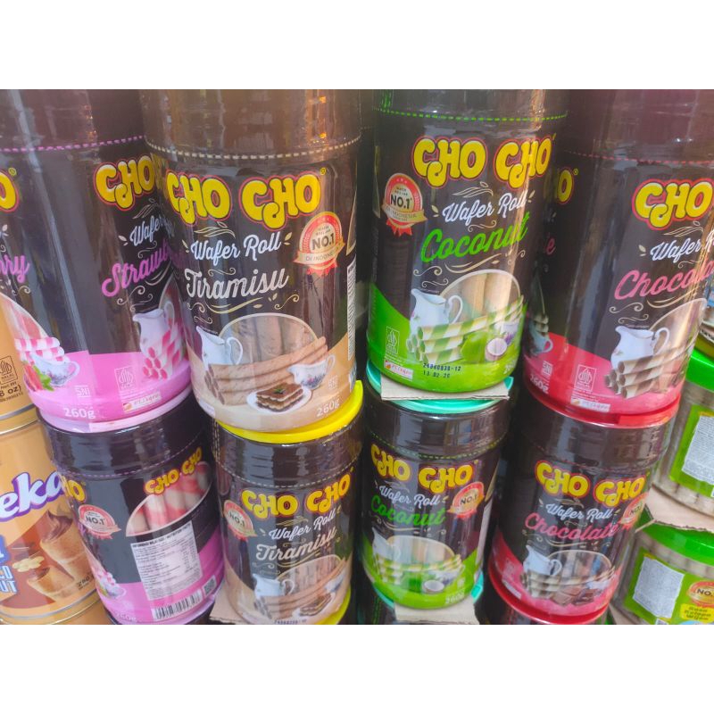 

Cho Cho Wafer Stick Roll 260 gr