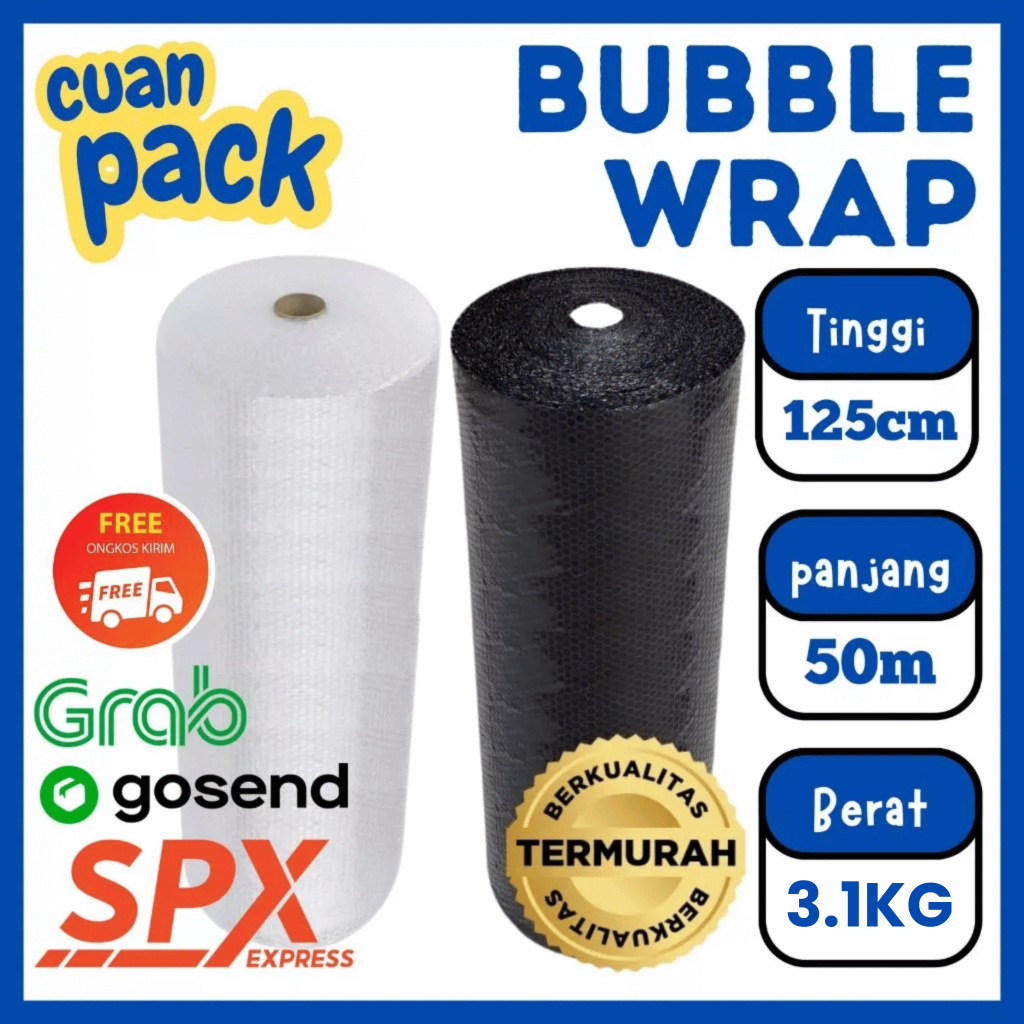 

Bubble Wrap Murah Berkualitas 3.1 KG