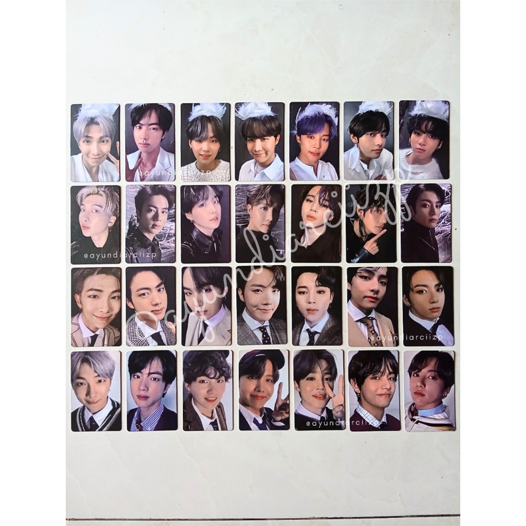 UNOFFICIAL Photocard BTS Map of the Soul : 7