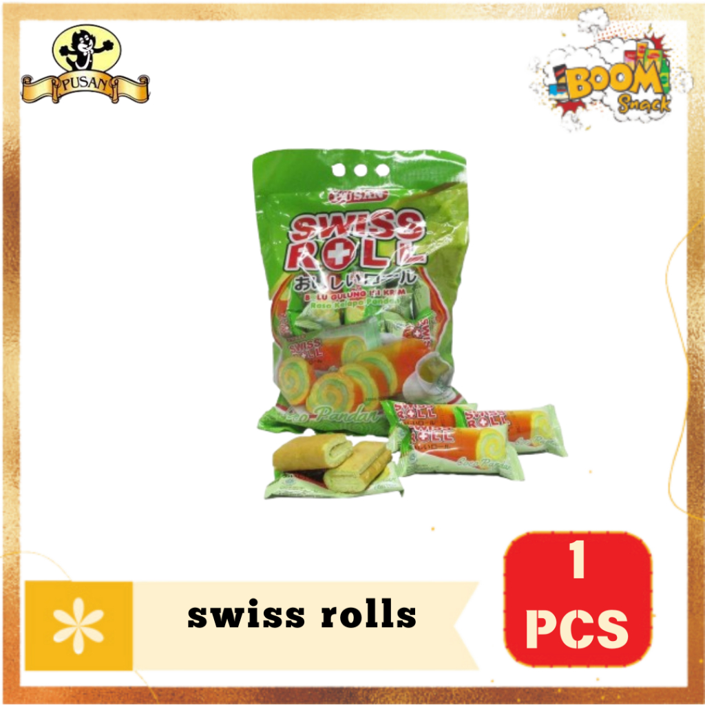 

PUSAN SWISS ROLLS ISI 20 PCS