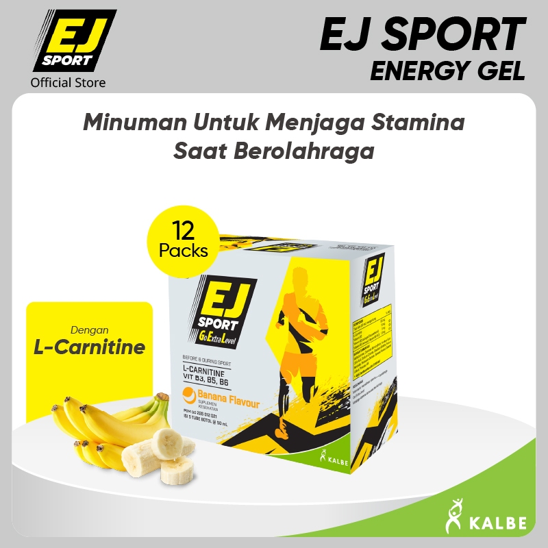 

EJ Sport Pack (5 Tube) Banana Energy Gel - 12 Pack