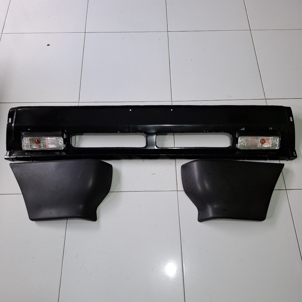 BESI BUMPER DEPAN KIJANG GRAND ROVER JANTAN DAN SUPER YANG SUDAH DI MODIFIKASI KE GRAND SATU SET