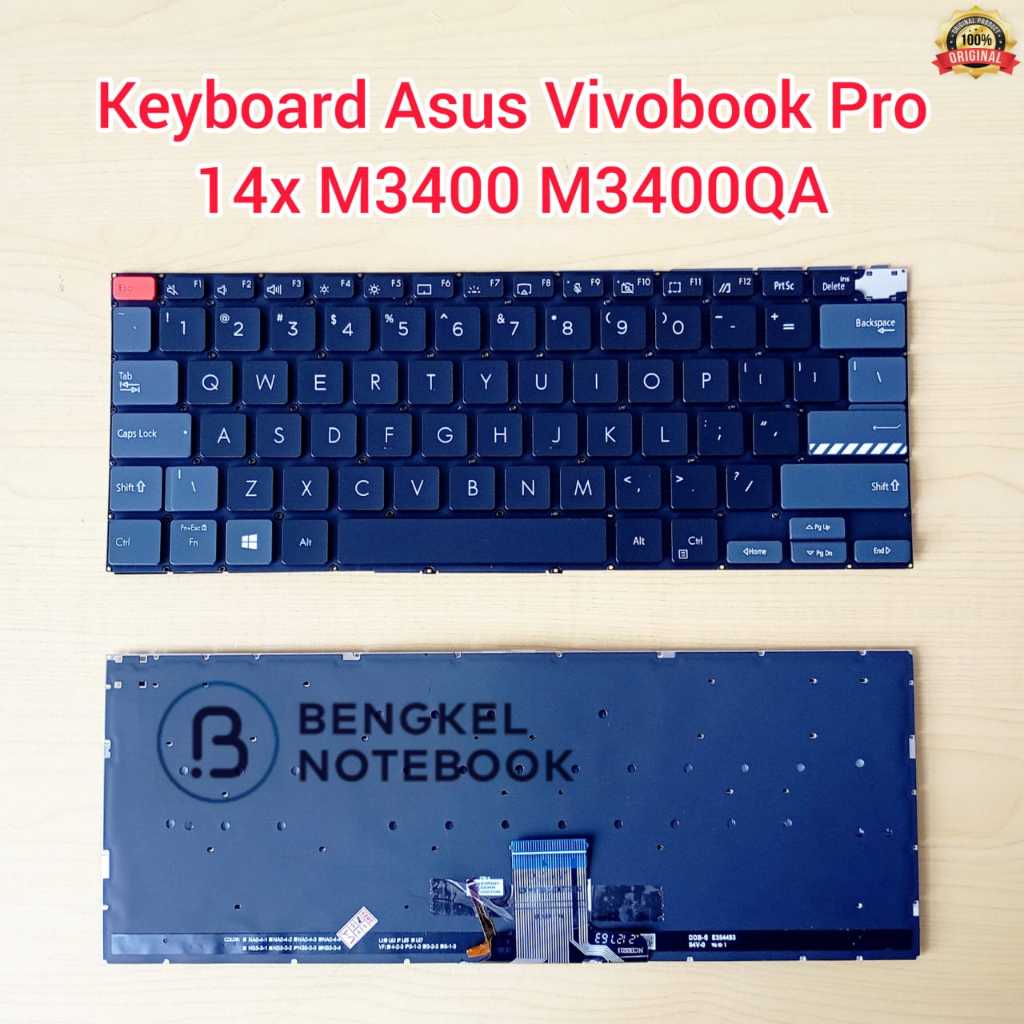 Keyboard Asus Vivobook Pro 14x M3400 M3400QA M3401 M3401Q X3400 X3400P K3400 K3400P X7400 X7400P M47