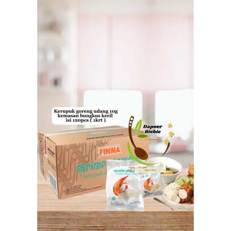

Finna Kerupuk Goreng Udang 10g ( 120pcs/ 1dus )