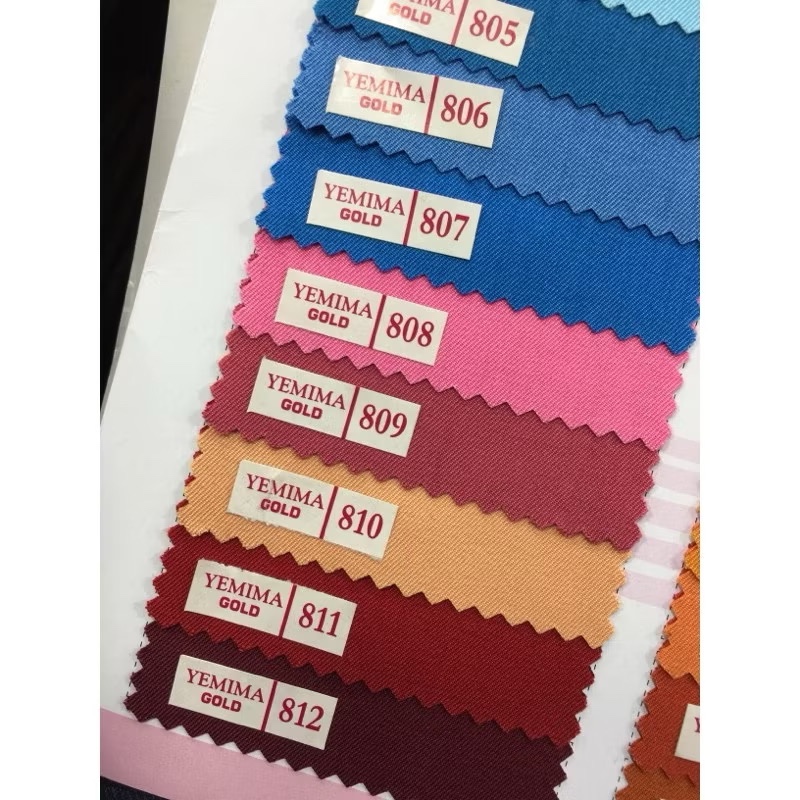 New Yemima Gold Silk Wool no 812  Quality / Bahan celana / Jas / Setelan Harga per 171 yard