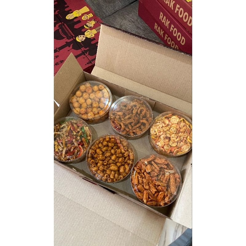 

PAKET CEMILAN PEDAS ISI 6