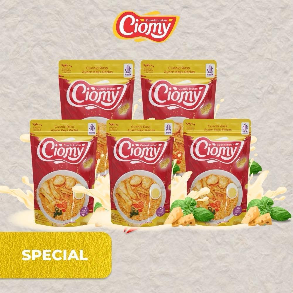 

CIOMY - Bundling 5 Pouch Kuah Ayam Keju Pedas