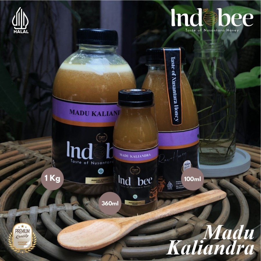 

MADU KALIANDRA (GRADE A) 100ml 360ml 1kg INDOBEE - Taste of Nusantara Honey - 100ml