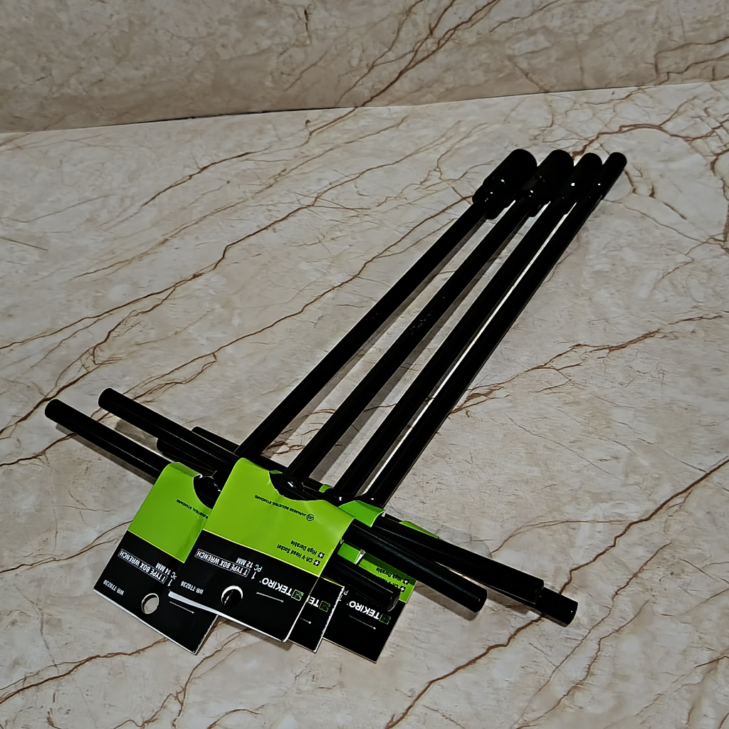 TEKIRO Kunci T Set 4 Pcs Tekiro 8+10+12+14Mm / Kunci T Set 5 Pcs 8+10+12+14+17Mm Victory