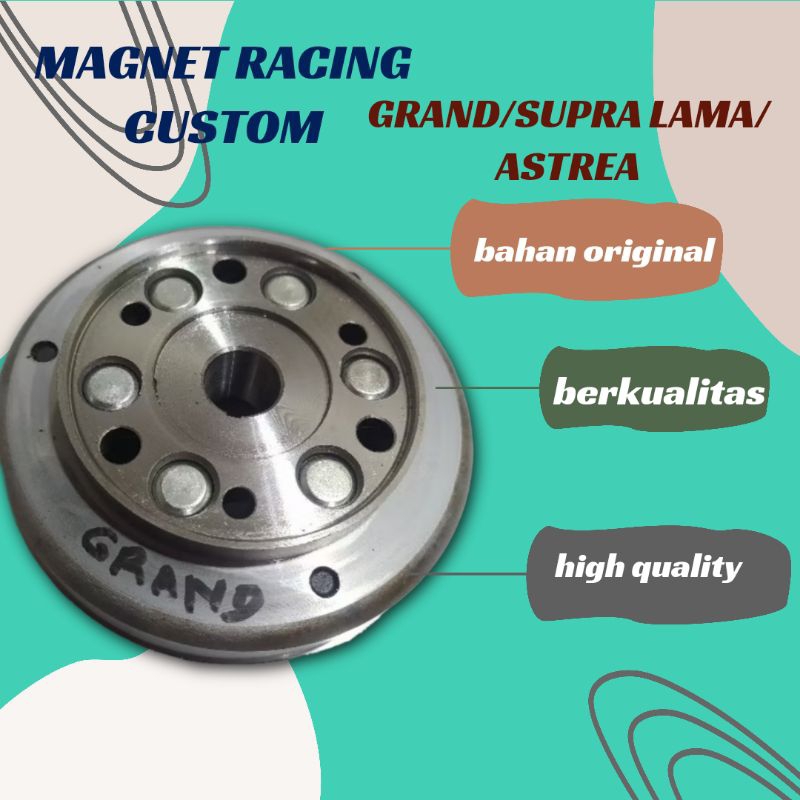 MAGNET MAHNET MAHNIT GRAND ASTREA LEGENDA SUPRA LAMA CUSTOM RACING