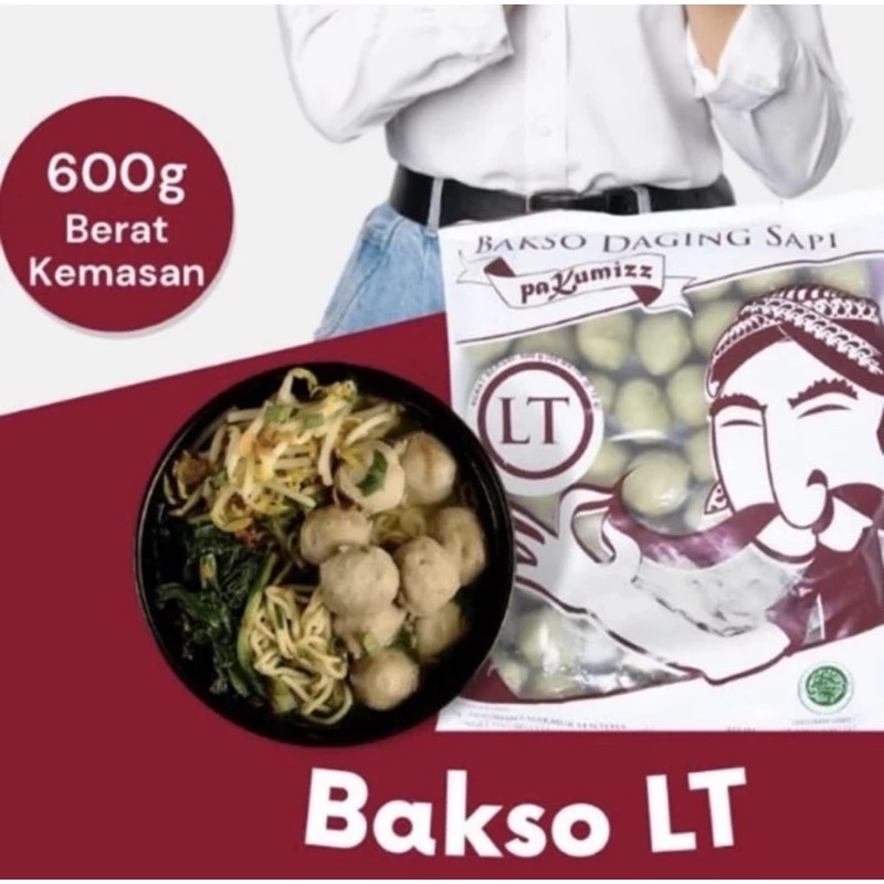 

Pakumizz Bakso Daging Sapi LT 600g Isi 50 Pcs