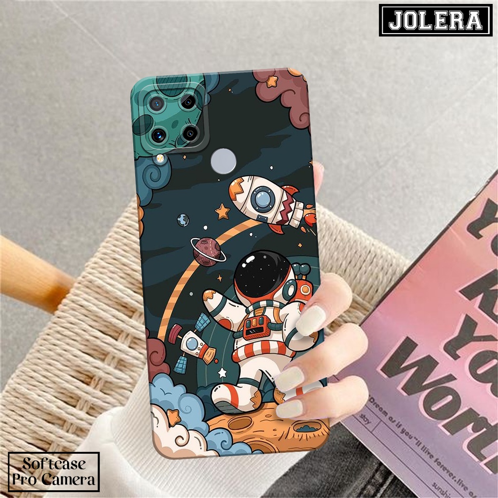 Case Hp REALME C15 - Softcase REALME C15 - Case Hp REALME C15 - Silikon Hp REALME C15 - Motif Cartoo