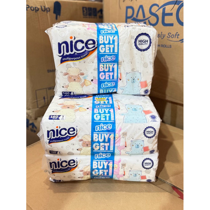 NICE MULTIPURPOSE TOWEL 160SHEETS