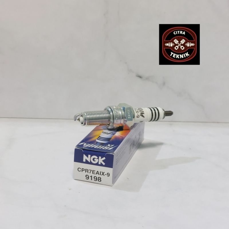 Busi Motor NGK Iridium Honda Revo Absolute Fit AT CW - CPR7EAIX-9 Japan Asli