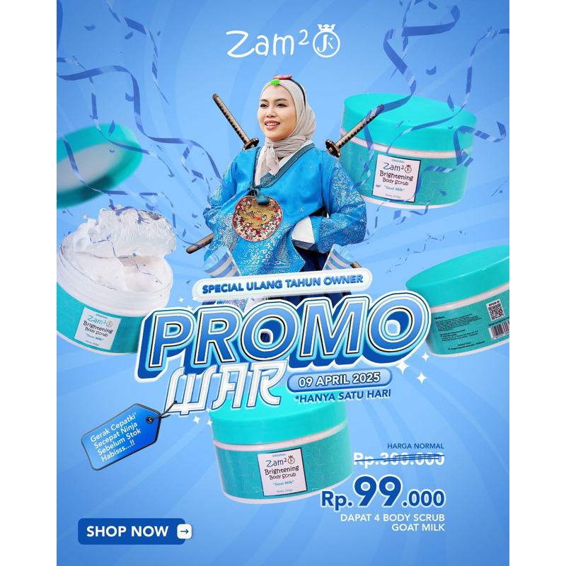 LULUR ZAMZAM JK