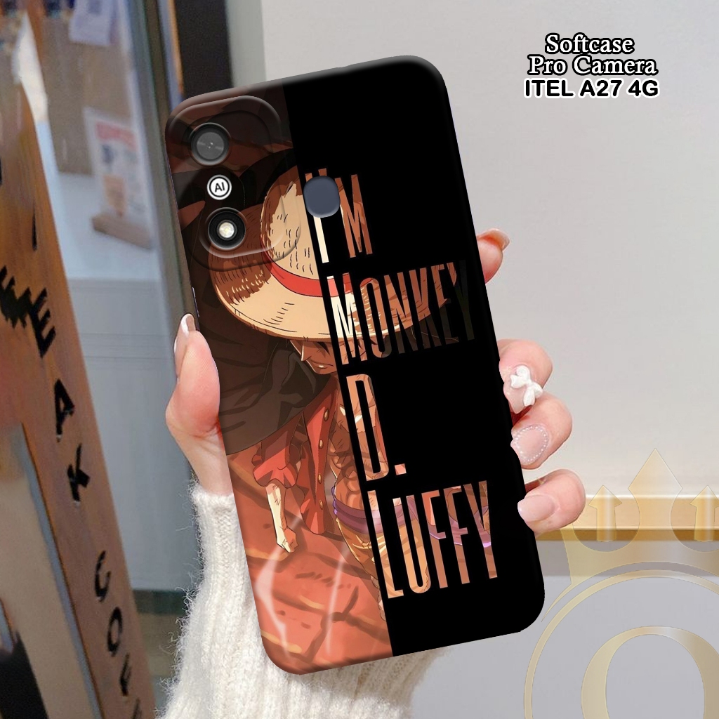 Softcase ITEL A27 4G - ORORA - Casing ITEL A27 4G  - Motif case Anime - ITEL - Softcase ITEL A27 4G 