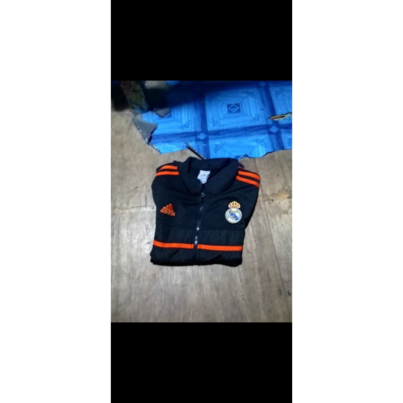 jaket tracktop real madrid
