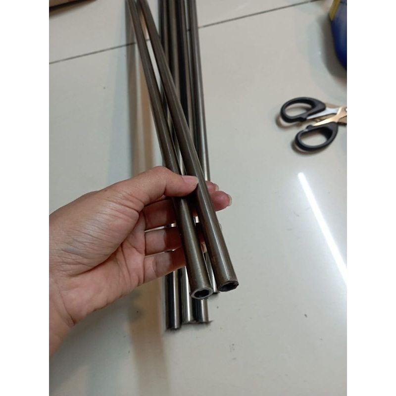 Pipa Besi Diameter Od 12mm x 10mm x P 1500mm Pipa Besi