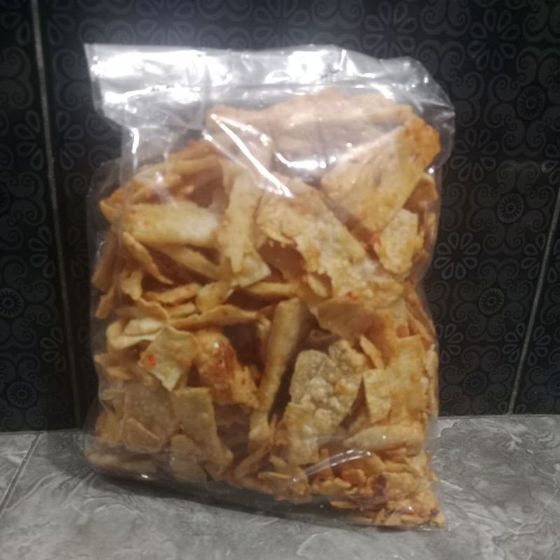 Manggleng / Keripik Singkong Pedas Manis / Makanan Khas Cilacap Jawa Tengah