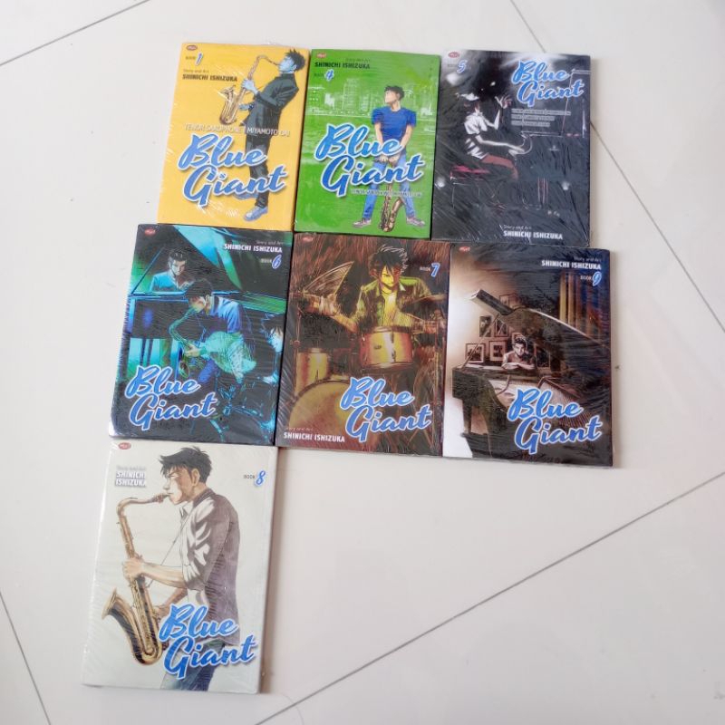 Komik Blue Giant Segel