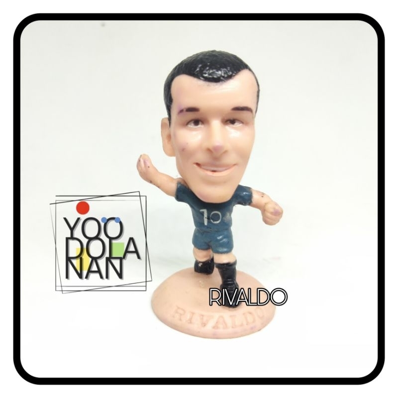10# RIVALDO - BRAZIL BASE REPAINT CORINTHIAN MICROSTARS FIGURE PEMAIN BOLA