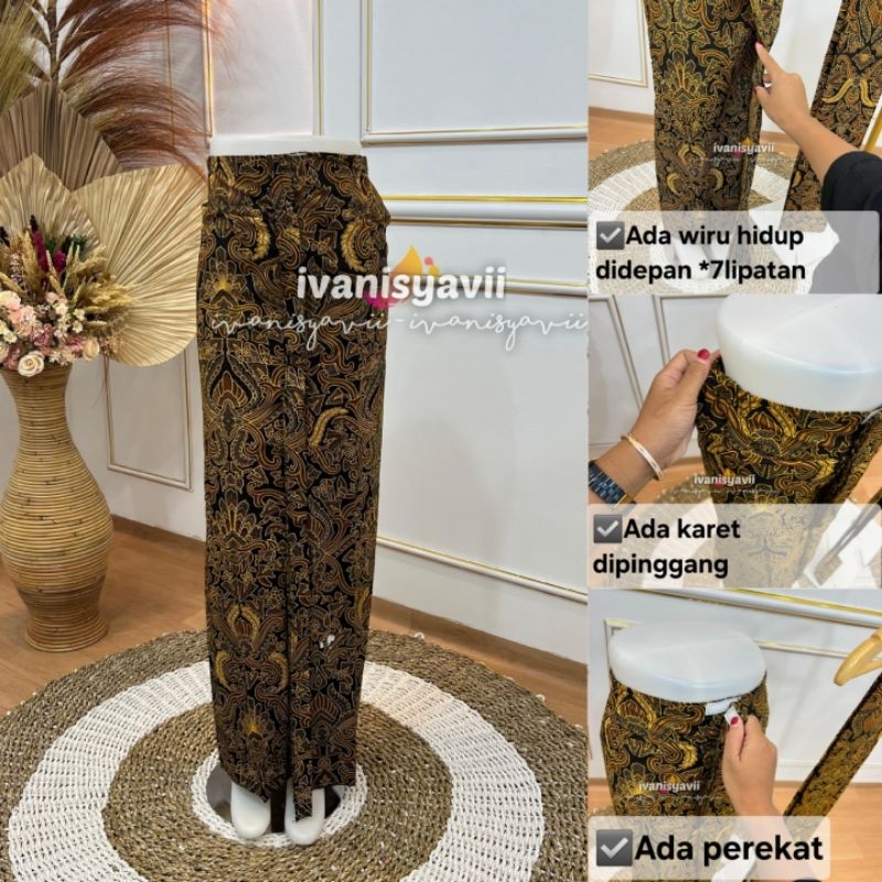 Jarik Cewek / Jarik Wiru Instan | Size Standar / Jumbo ~Jce