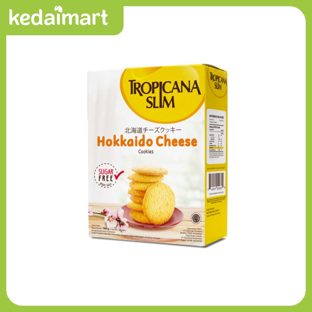 

Tropicana Slim Hokaido Cheese Cookies 100 Gram