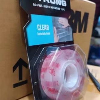 

3M Scotch Clear Transparant mounting tape 4010C 21mmx2m dobel tip