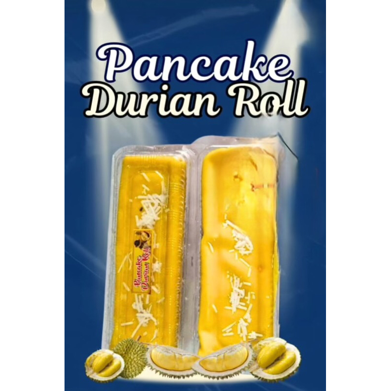 

Pancake Durian Roll