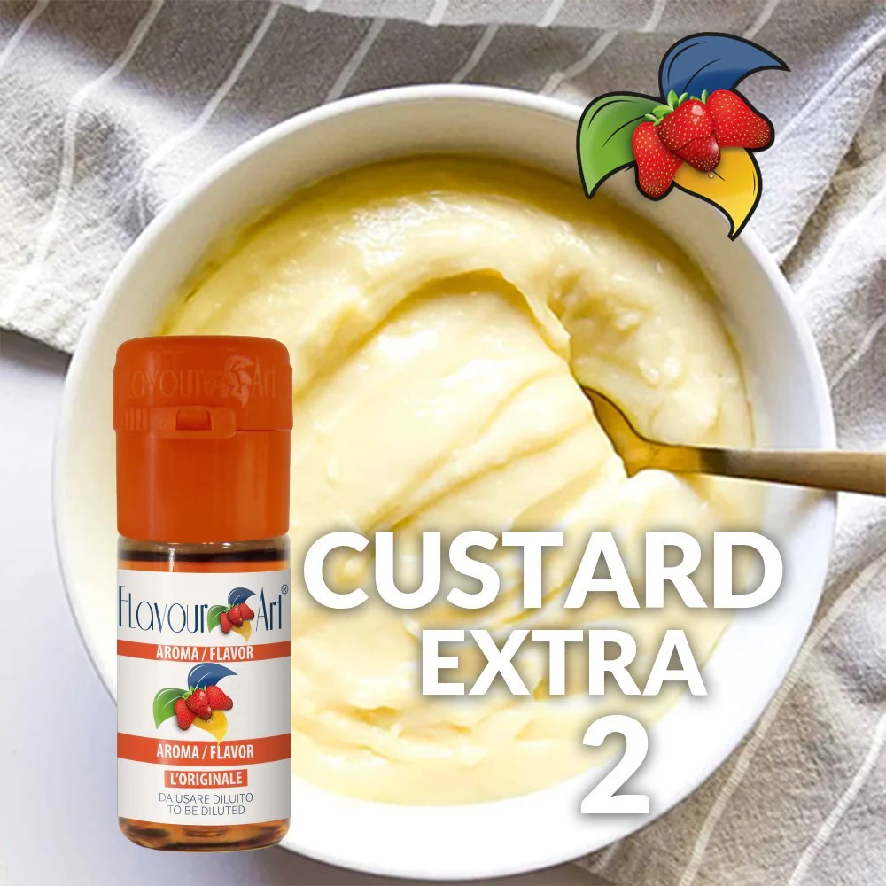 

FA Custard Extra 2 Flavor 30ml Essence DIY