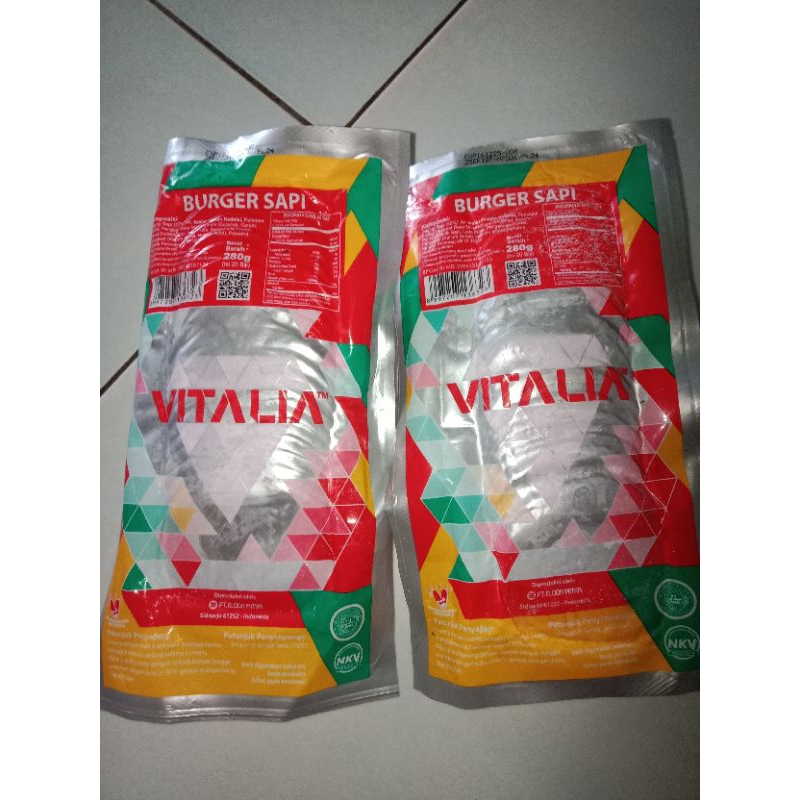 

vitalita beef burger