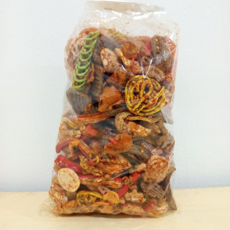 

Kerupuk Seblak Mix Campur Pedas Seblak Beton 250 gram - 500 gram