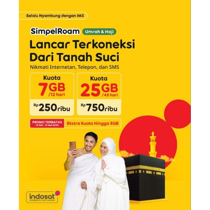 Paket Haji dan Umroh Indosat IM3