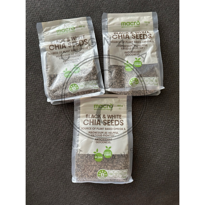 

Black and White Chia Seeds 150g