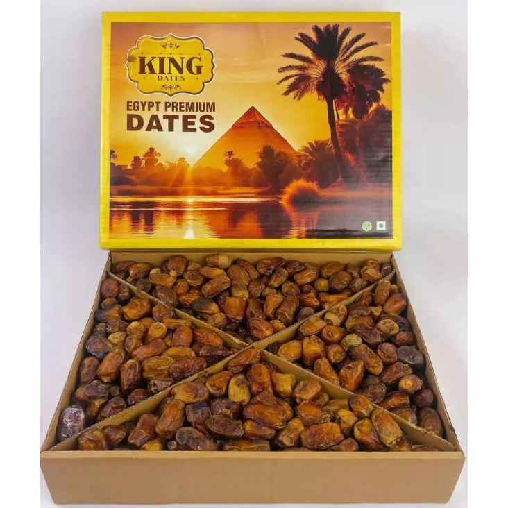 

Kurma King Dates Mesir Egypt Premium Dates 5 KG Mesir-Ruthob Premium Quality