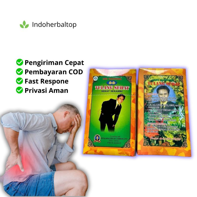 

Jamu Tulang Sehat Serbuk Herbal Pegal Linu