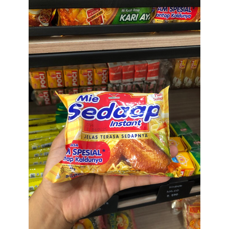 

Mie sedaap instan kuah (all varian)
