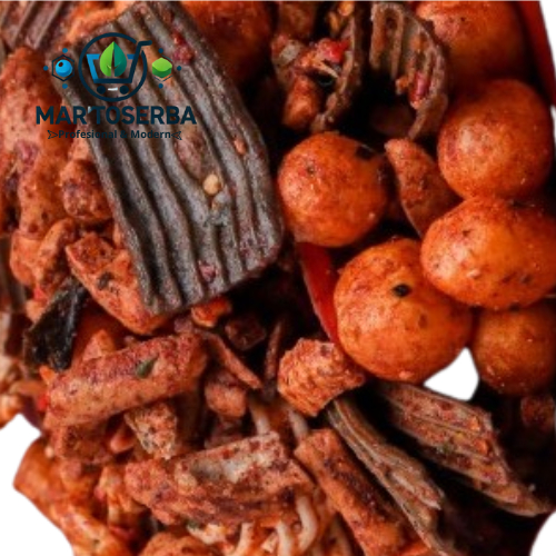 

MT KERUPUK SEBLAK CAMPUR 1KG Krupuk Seblak Mix Mercon Makanan Pedas Seblak Basah Seblak kering