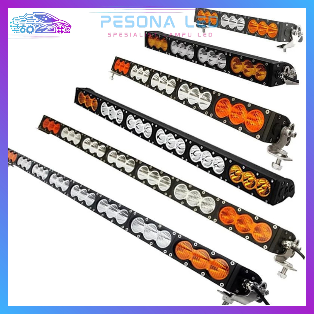Led Bar 90W 120W 150W 180W 210W 240W Offroad LED Light Bar 12V 24V untuk 4WD 4x4 / Lampu LED Bar