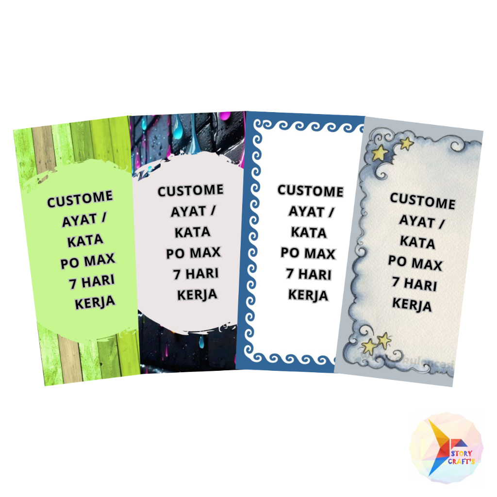 

Custome Pembatas Alkitab Ayat Alkitab Sesuai Pesanan Pelanggan