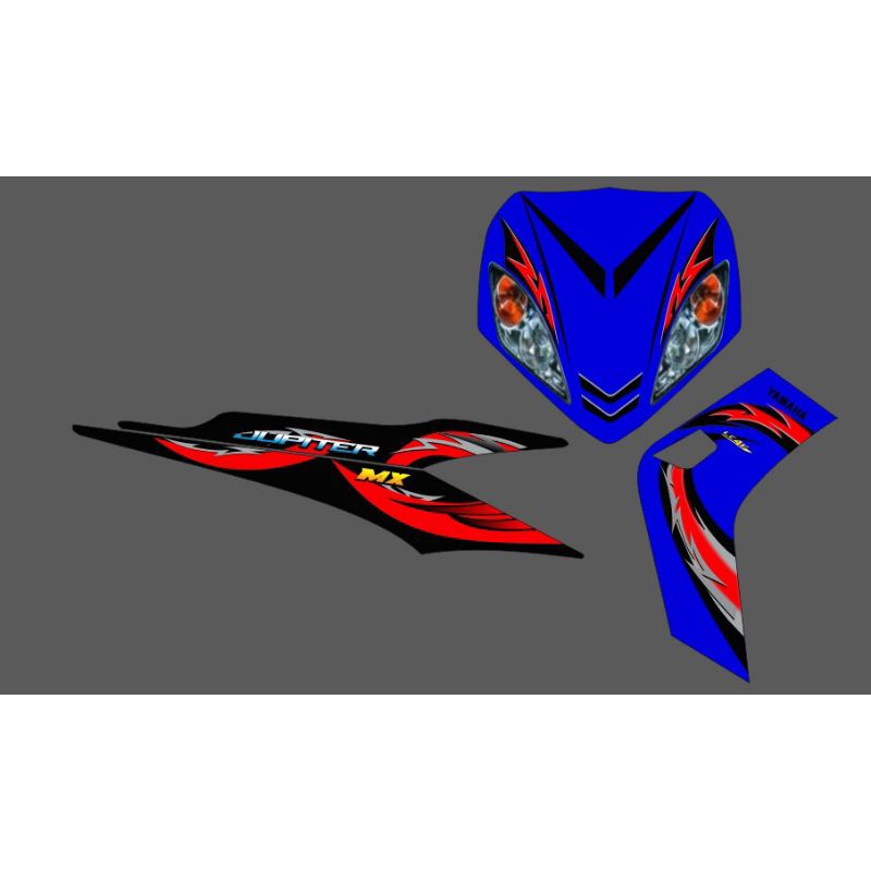 STRIPING TRANSPARAN JUPITER MX OLD
