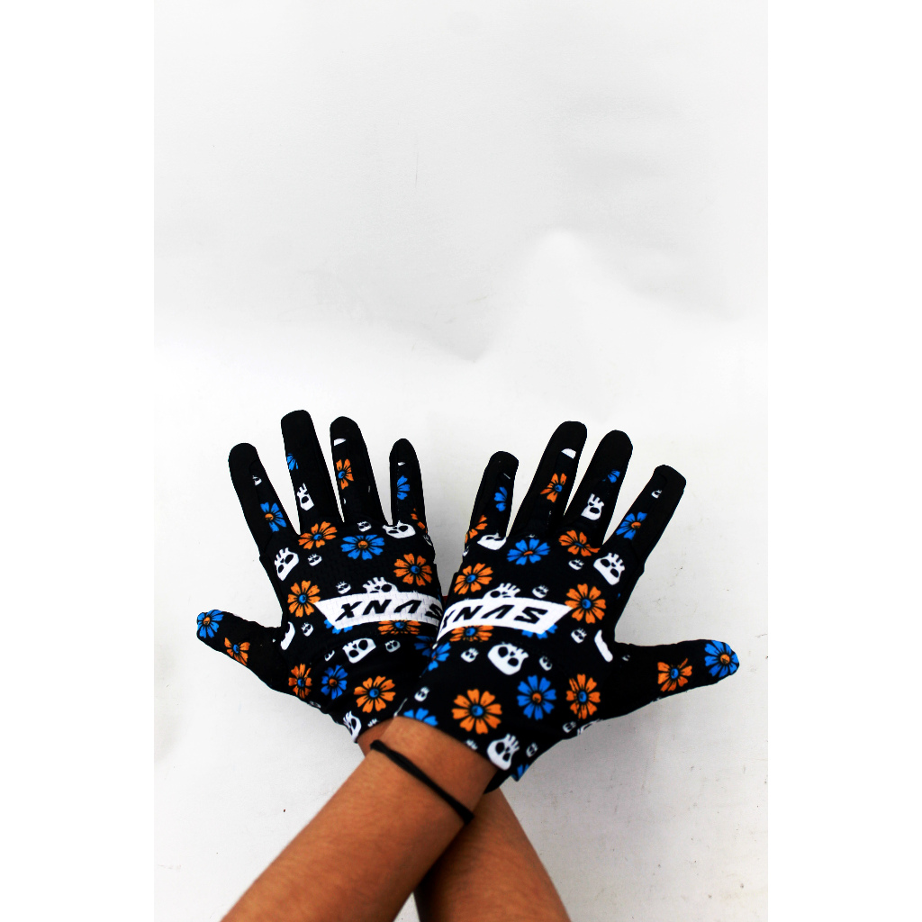 Sarung Tangan Glove Trail Motocross SVNX ARMOR SKULLFLOW