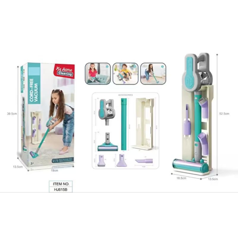 Dyson Model Toy Vacuum Cleaner Set Penyedot Debu Vertikal