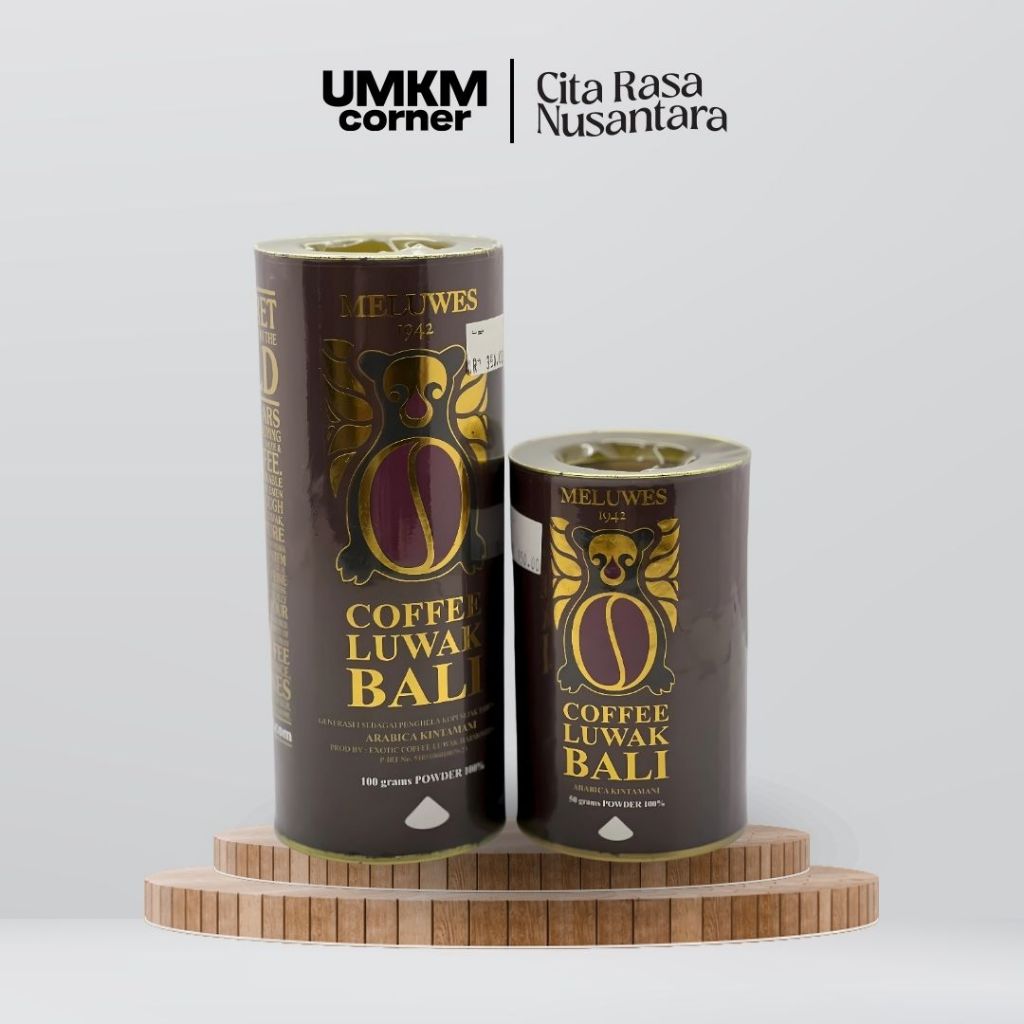 

Meluwes Coffee / Kopi Asli Bali / Kopi Powder Arabika Kintamani