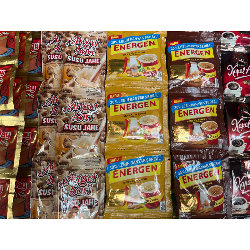 

ANGET SARI & ENERGEN 1 RENTENG ISI 10