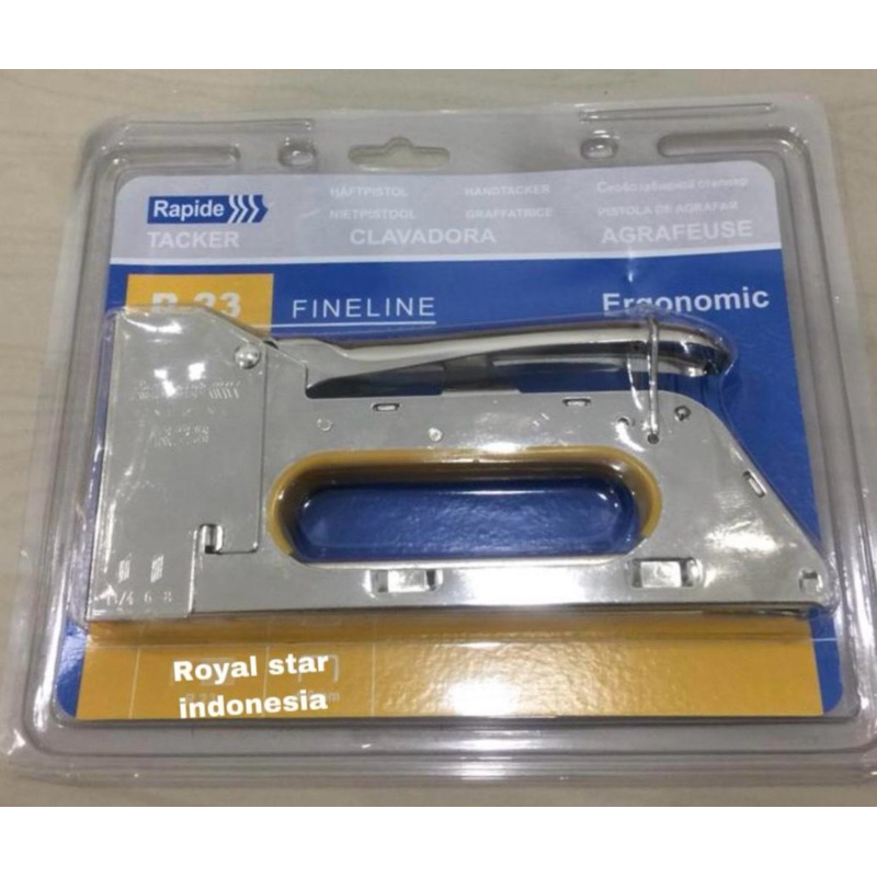 

RAPIT R23 GUN hekter tembak Gun tacker nikel nekel R23 staples gun TACK GUN SHOOT STAPLE STAPLER hand tacker handtacker steples rpd rapit original asli bagus murah