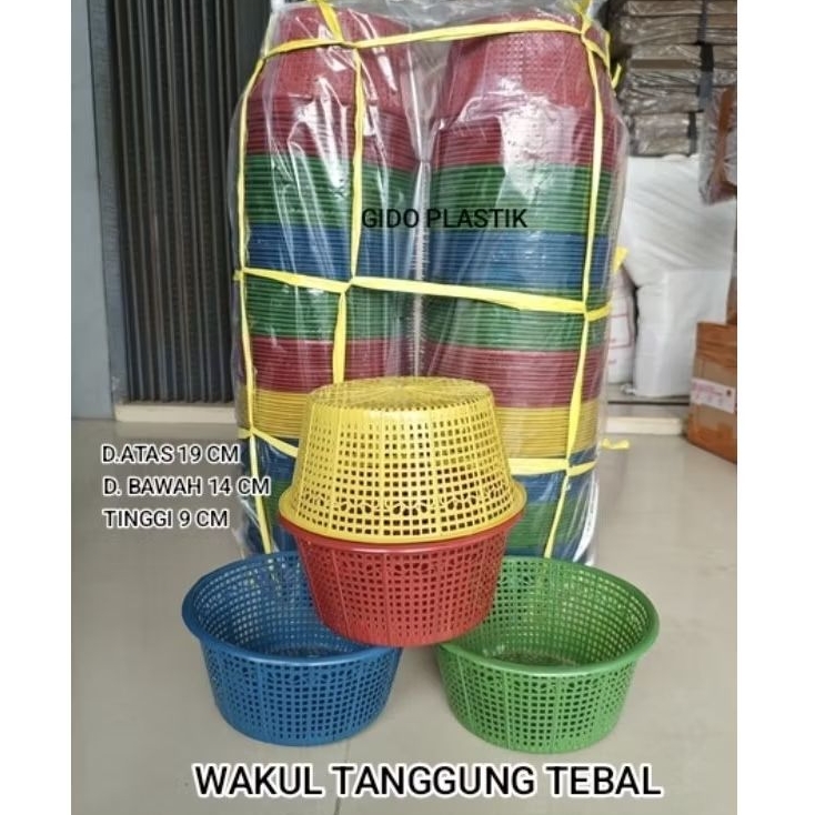 wakul plastik/besek plastik/ceting plastik hajatan